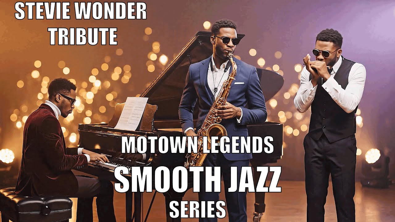 Soulful Motown Vibes &ndash; Smooth Jazz Live Mix Inspired by Stevie Wonder | Relaxing Slow Sax & Piano