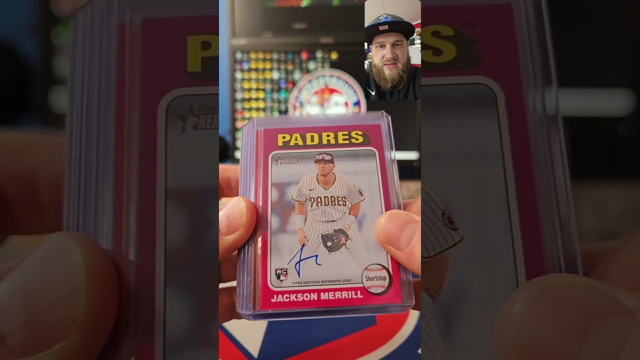 2024 Topps Heritage High Number 1/2 Case Break Recap! #Topps #Heritage #HighNumber #JacksonMerrill #