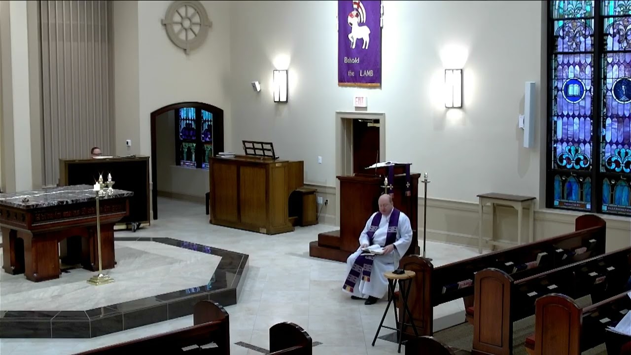 Lenten Evening Worship - Wednesday, March 18, 2025