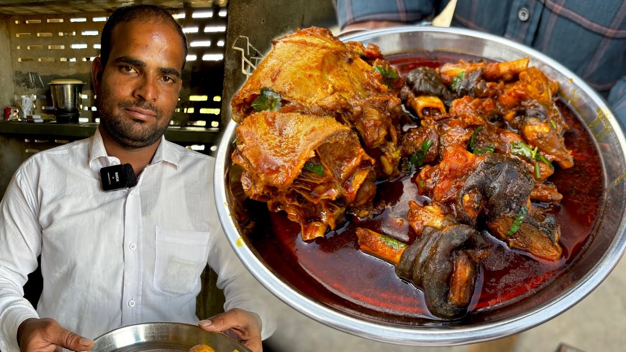 LAHORI SIRI PAYA खटिक भाई का स्पेशल पाकिस्तानी लाहौरी सीरी पाया रेसिपी | NONVEG FOOD JAIPUR | INDIAN