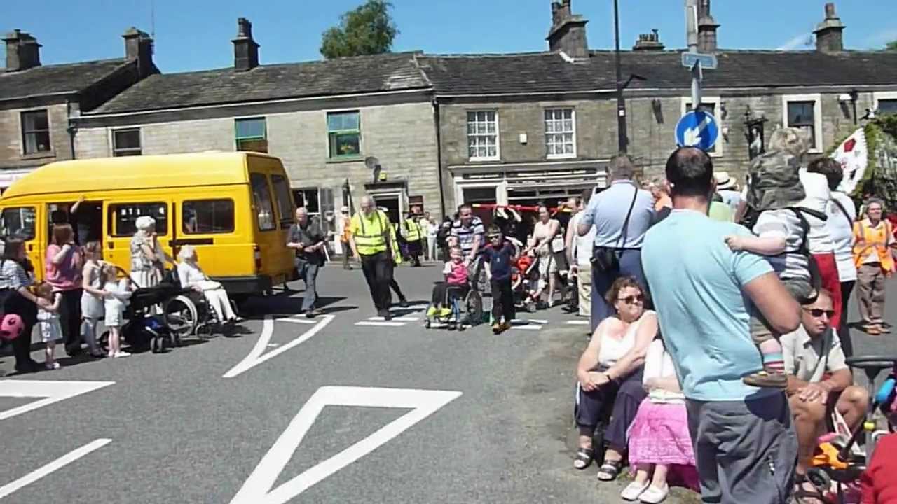 Littleborough Rushbearing Festival 2012 | Rushcart Arrival