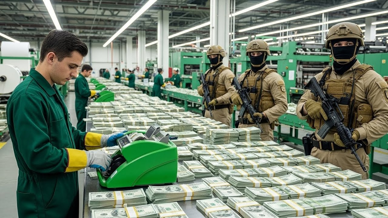 How Money Is Made: Inside the High-Security Dollar Factory