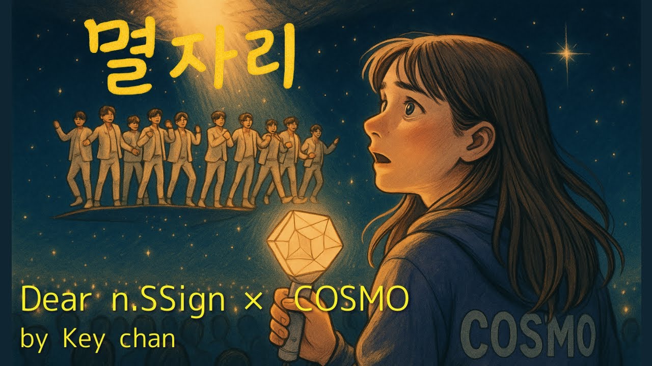 【별자리（星座）】Dear n.SSign × COSMO｜by Keychan｜これはエンサインとコスモに贈る “手紙みたいな曲” です《キーちゃん》
