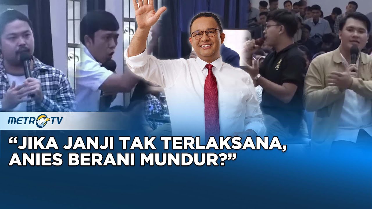 CECAR ANIES! Warga Medan Mencecar Gagasan Anies Baswedan #DESAKANIES