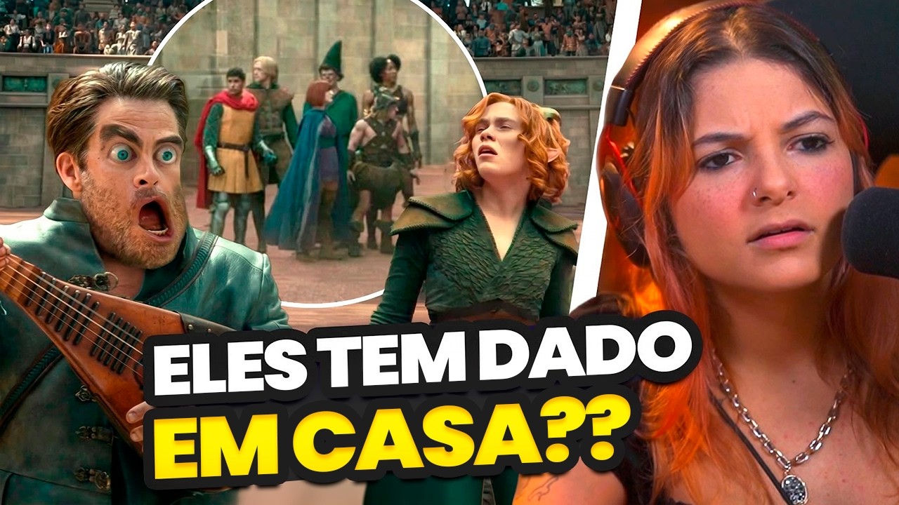 O FILME DO DUNGEONS AND DRAGONS É MELHOR DO QUE EU ESPERAVA