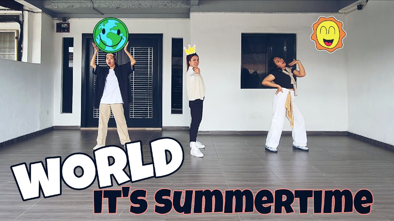 World It's Summertime Line Dance Demo