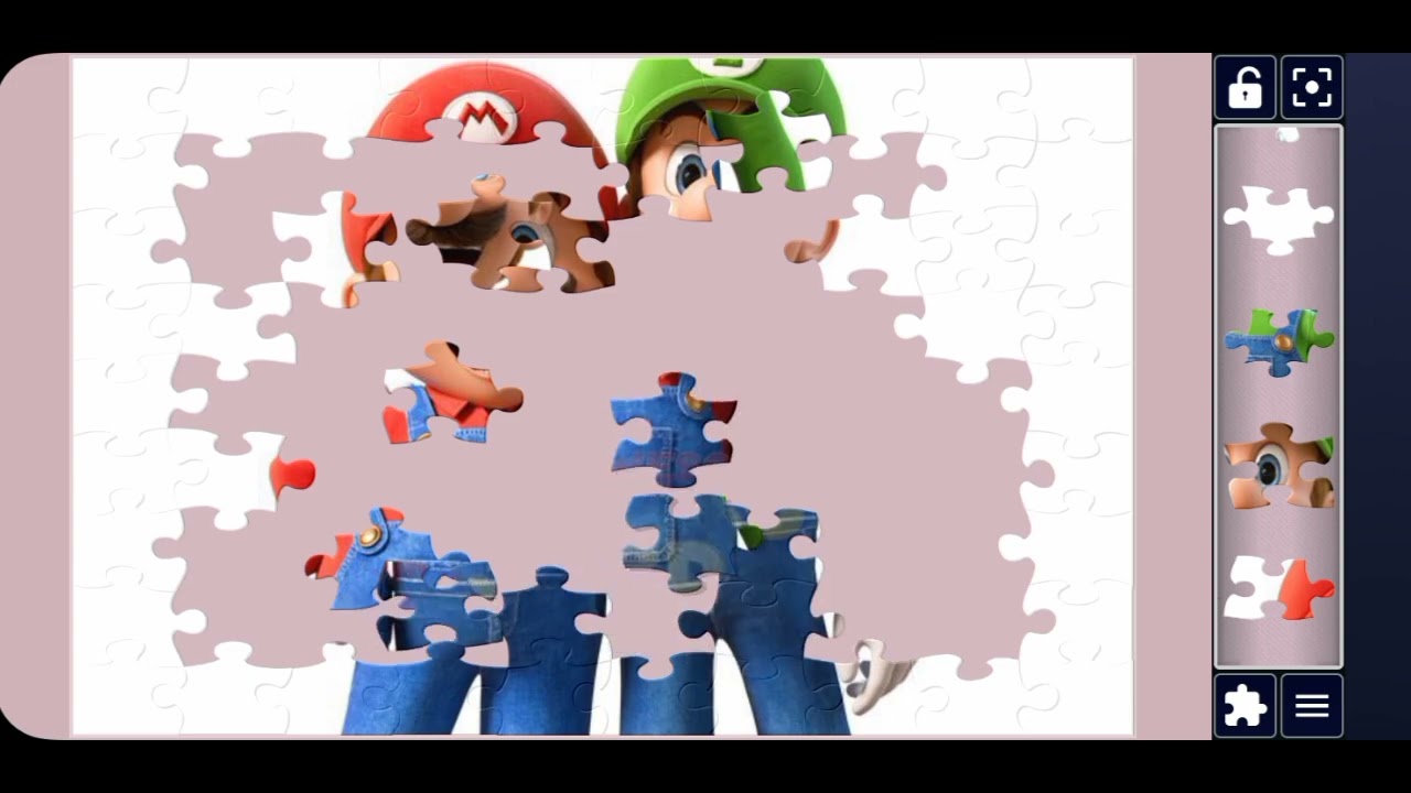 Mario and Luigi tow friends Happy Mood 🎉😄🎉//Mind Fresh Puzzle 🧩 Palace//Puzzle piece 🧩 Collection//
