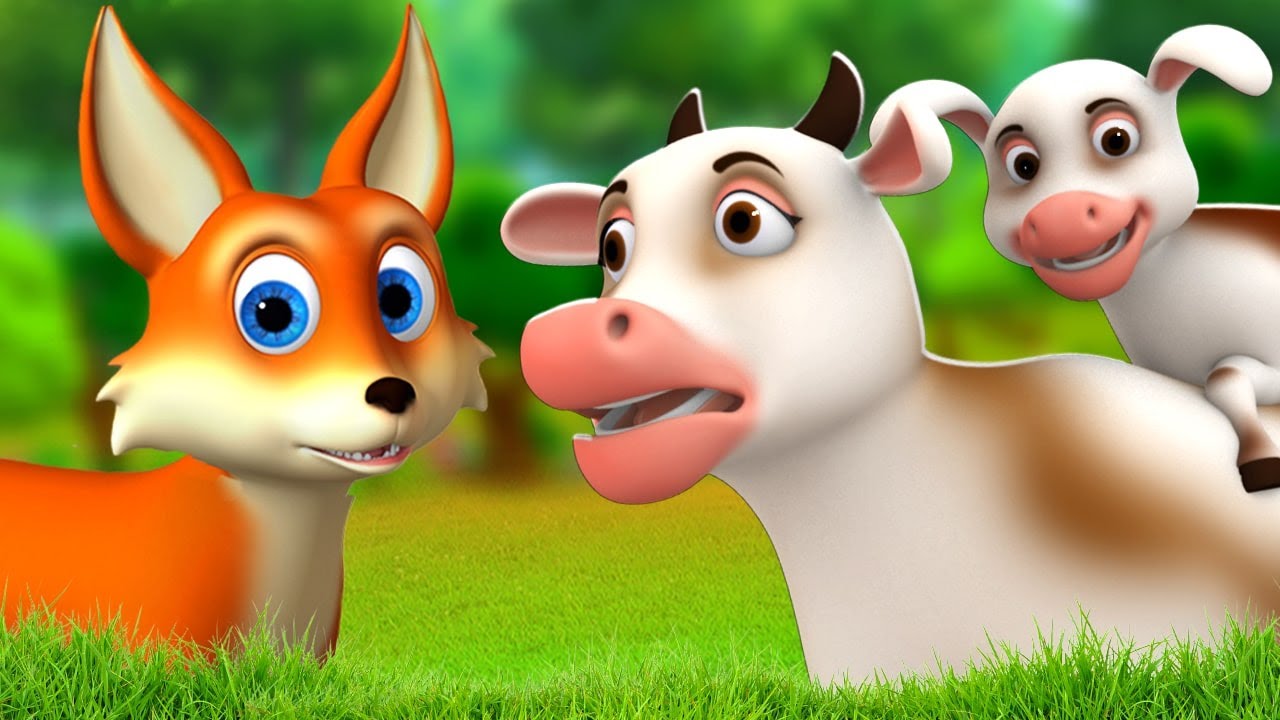 நரி மற்றும் பசு நட்பு - Fox and Cow Friendship Story in Tamil | 3D Animated Tamil Moral Stories 2024
