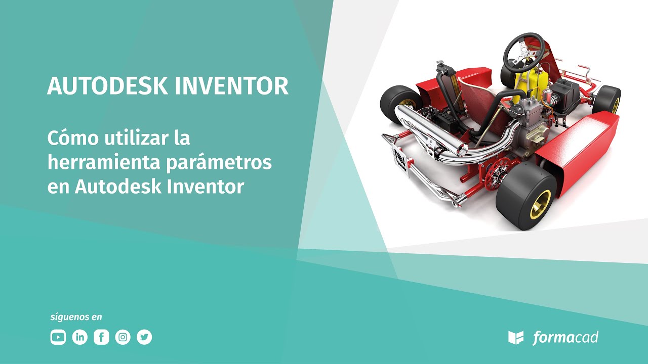 Cómo utilizar la herramienta parámetros en Autodesk Inventor