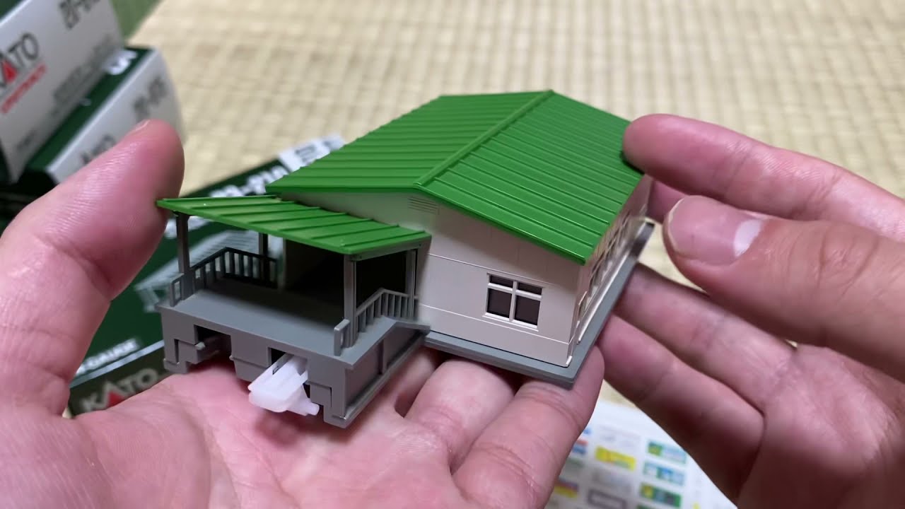 KATOの対向式ホーム、地上駅などのストラクチャーを購入しました！