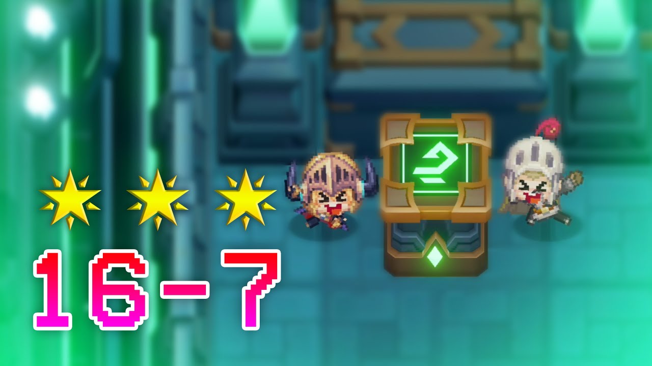 Guardian Tales 16-7 Guide (Full 3 Star) | Temple of Wind