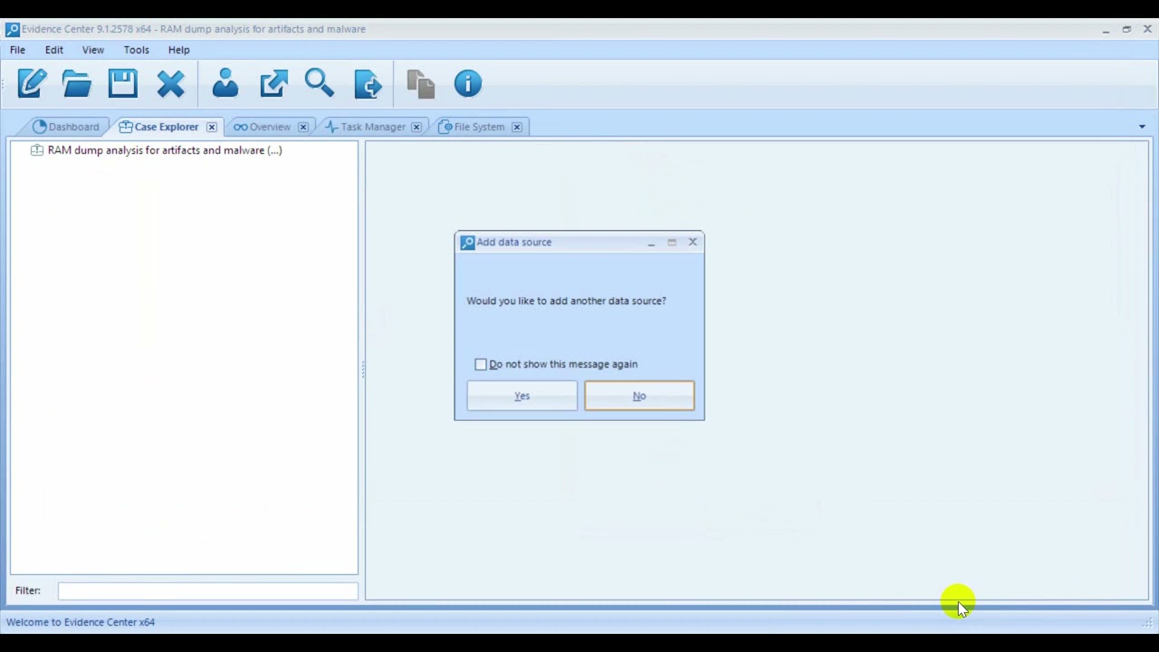 Belkasoft Evidence Center  Live RAM Process Analysis