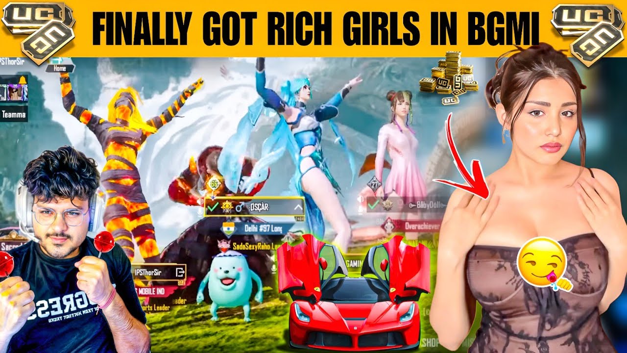 Random RICH & CUTE Girl Give The Best Shocking Reaction After😱 Seeing My YT Channel [THOR GAMING]