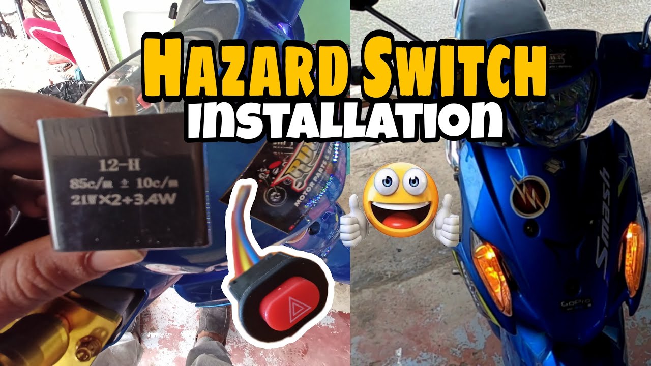 Smash 115 || Hazard Switch Installation