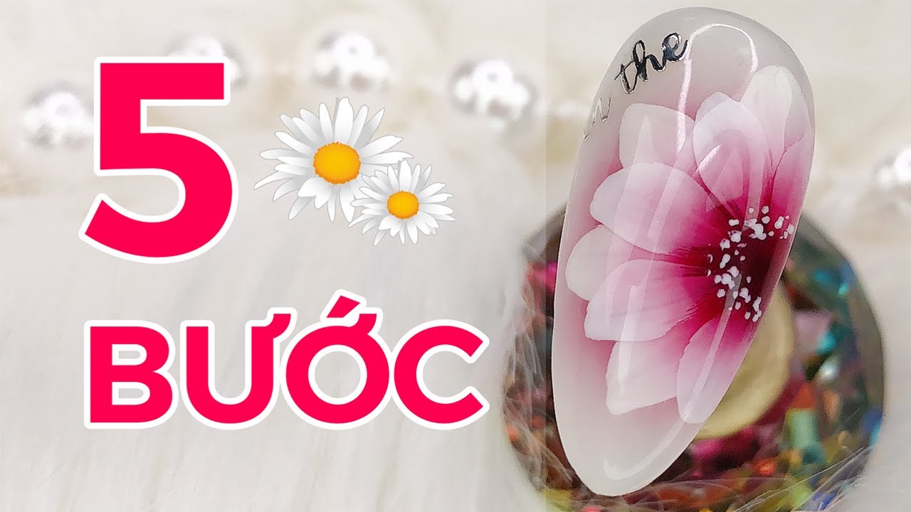 DAISY NAIL ART ИЗ 5 ШАГОВ 🌼