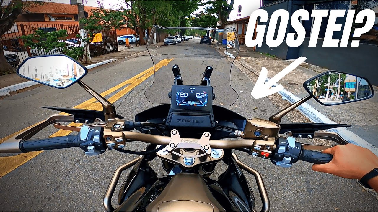 Teste Ride ZONTES T310 😍 Minhas IMPRESSÕES!