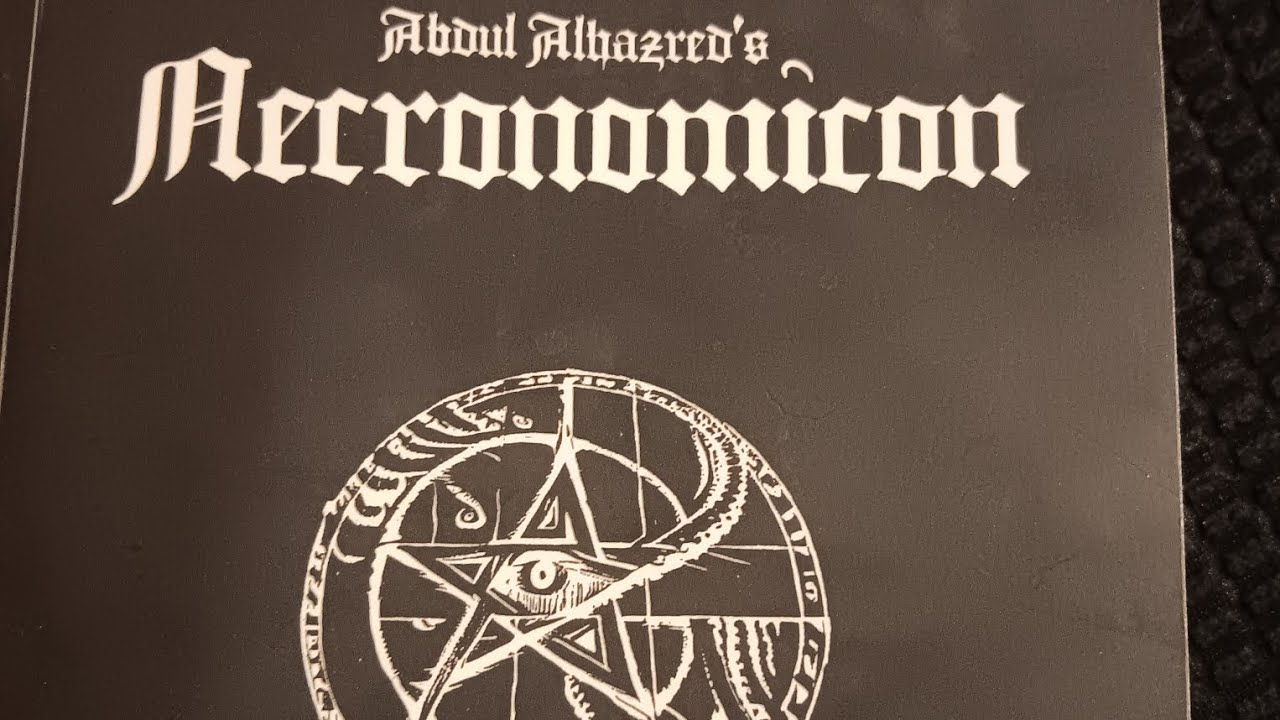 Book Review: Abdul Alhazred's Necronomicom by Thomas Minzenmay 