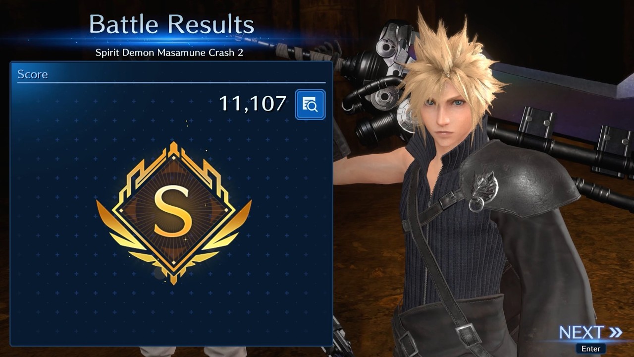 FF7 EC Spirit Demon Masamune Crash 2 SOLO