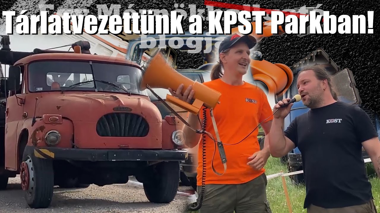 Zillel és Tatrával csapattunk! - Tárlatvezettünk a KPST parkban!