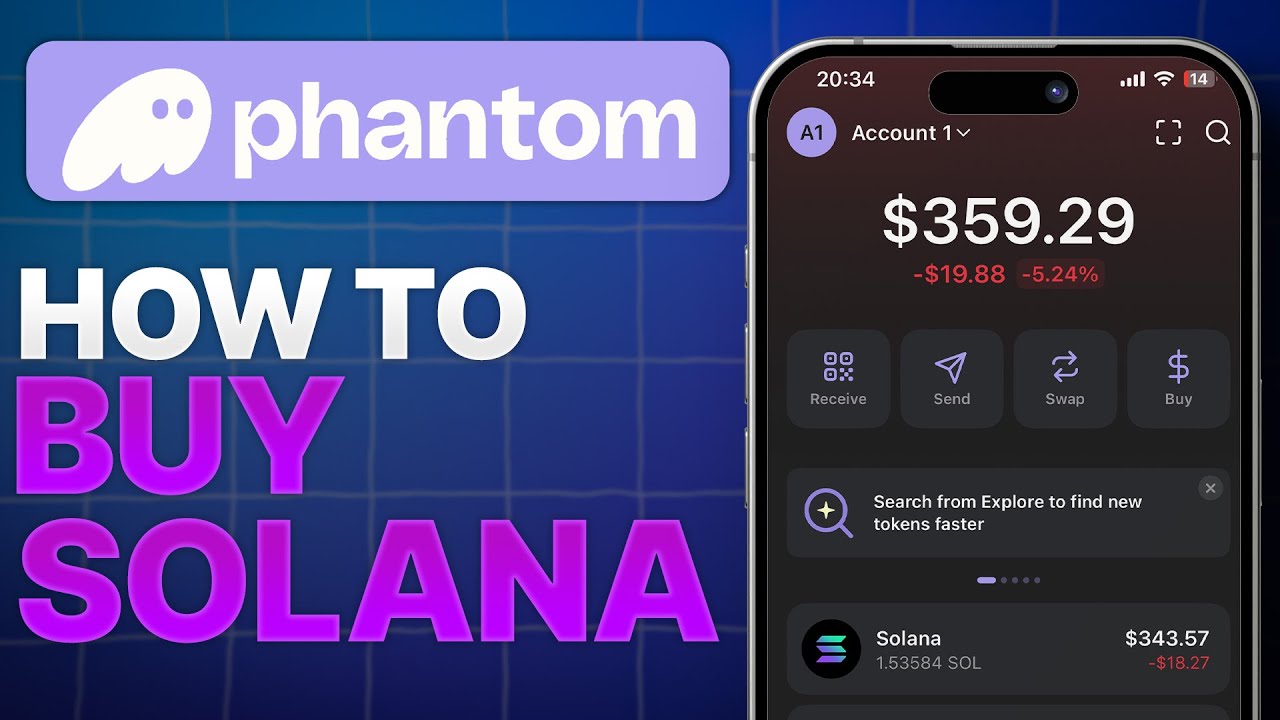 How To Buy SOLANA on Phantom Wallet (2026 Updated Tutorial)