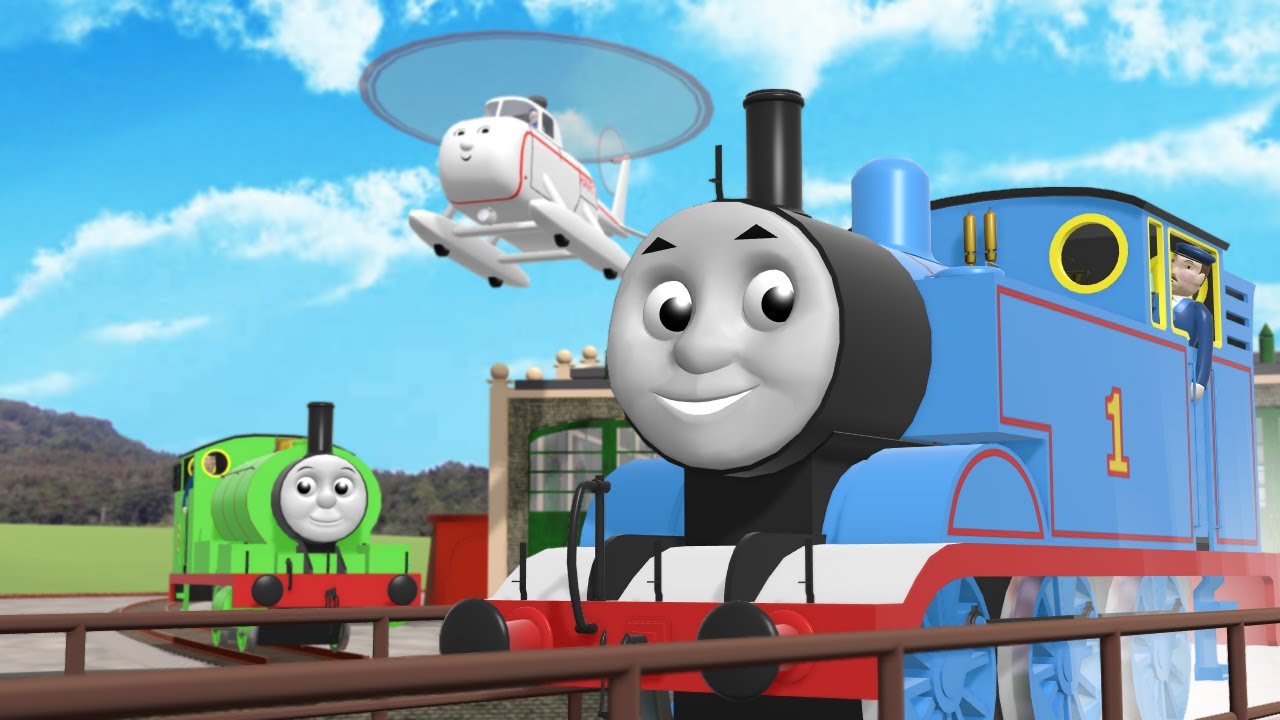 MikuMikuDanceのきかんしゃトーマス「きかんしゃトーマスのテーマ」