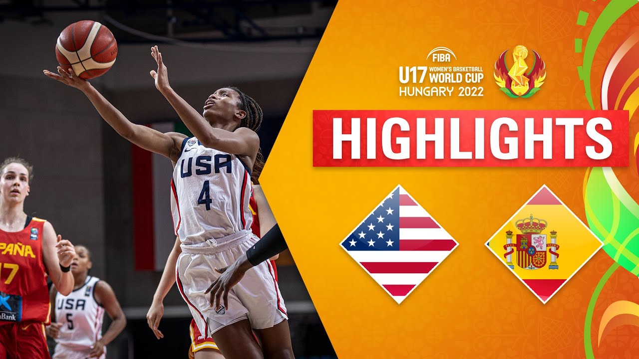 USA 🇺🇸 - Spain 🇪🇸 | Basketball Highlights - FIBA U17 Women's Basketball World Cup 2022