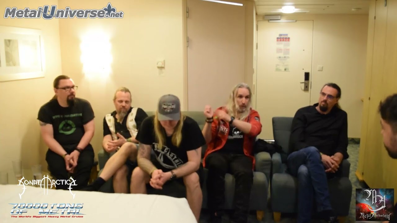 Interview with Sonata Arctica | 70 000 Tons of Metal 2025