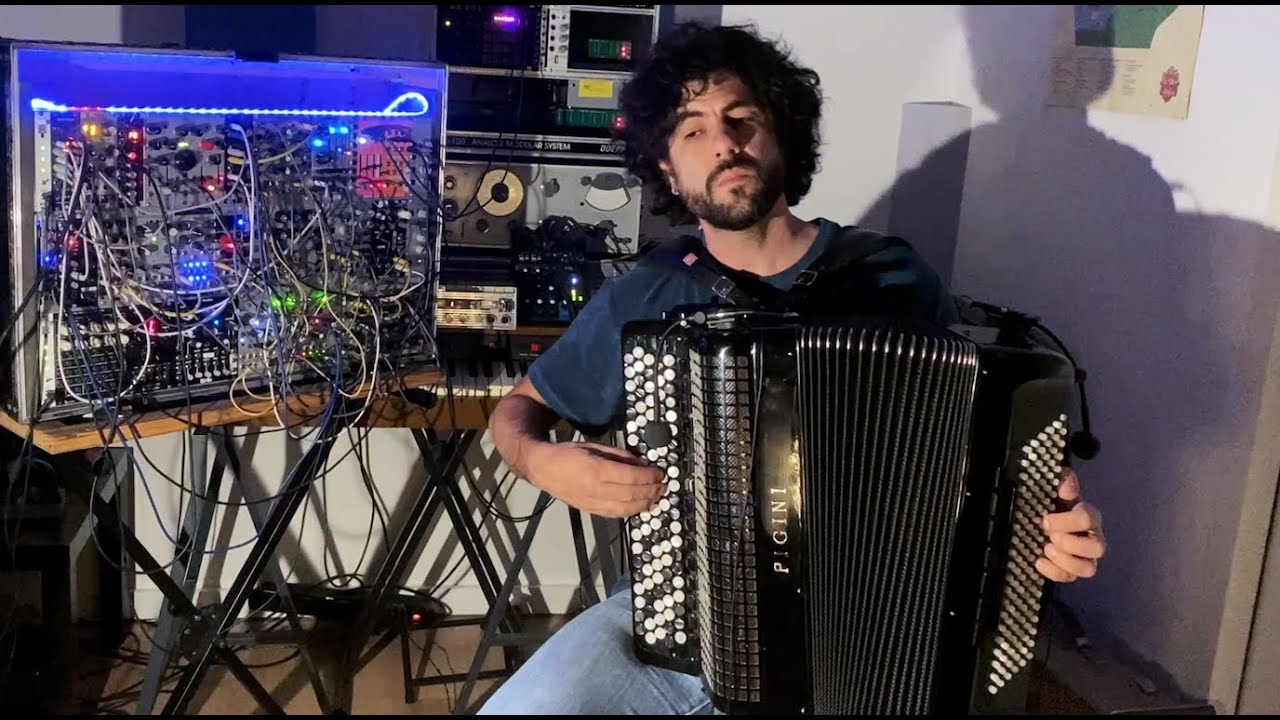 Philip Glass - Music in Twelve Parts: Part 1 | Accordion & Modular Synthesizer | Dennis Bajram