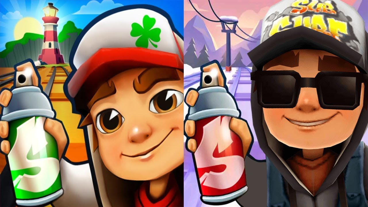 Subway Surfers Winter Xtreme 2026 Jake Dark Outfit vs Easter Ireland 2024 Jake Gameplay HD