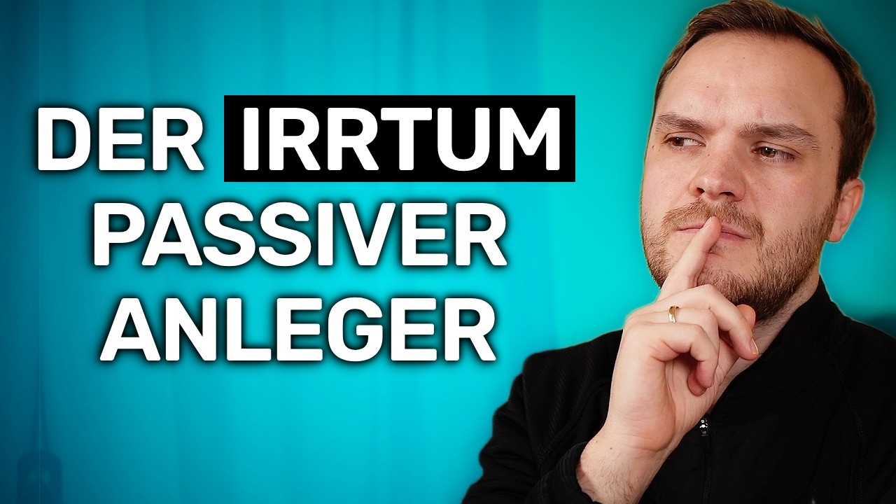 Die L&uuml;ge des passiven Investierens