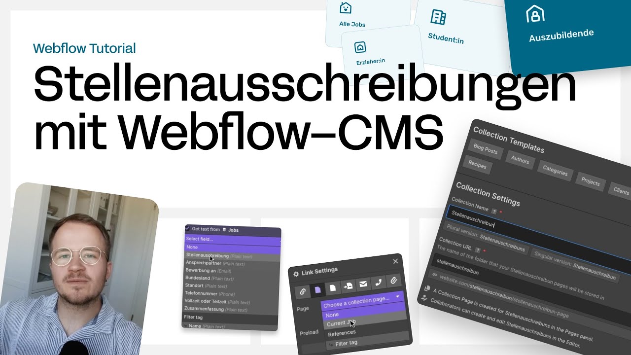 Jobboard mit dem Webflow CMS bauen und verwalten 🤯