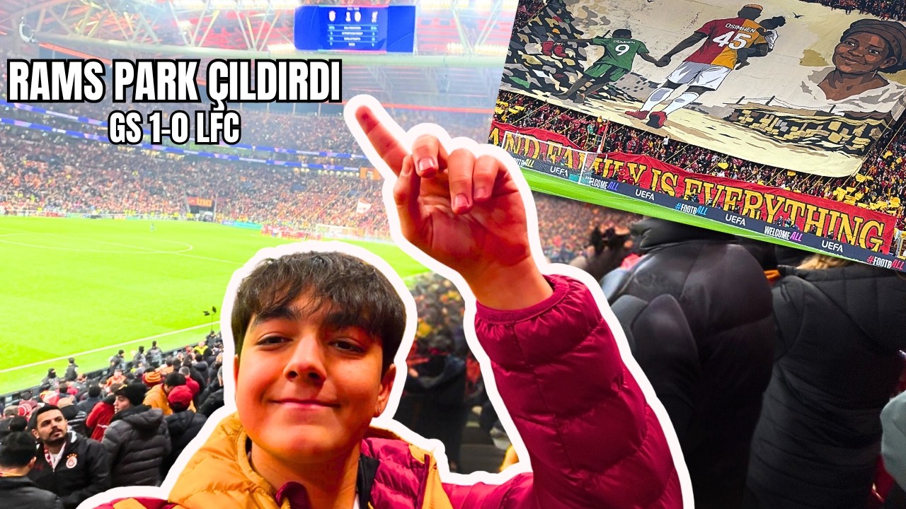 Rams Park Çıldırdı! 🔥 Galatasaray vs Liverpool | Osimhen Koreografisi