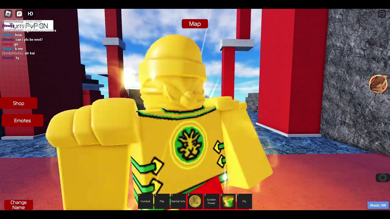 Getting Ultimate spinjitsu master in roblox ninjago Dragons Rising