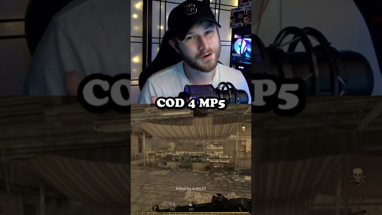 THE BEST COD SMG? 🤔 #cod #callofduty #cod4 #nostalgia #blackops6 #bo6 #callofduty4