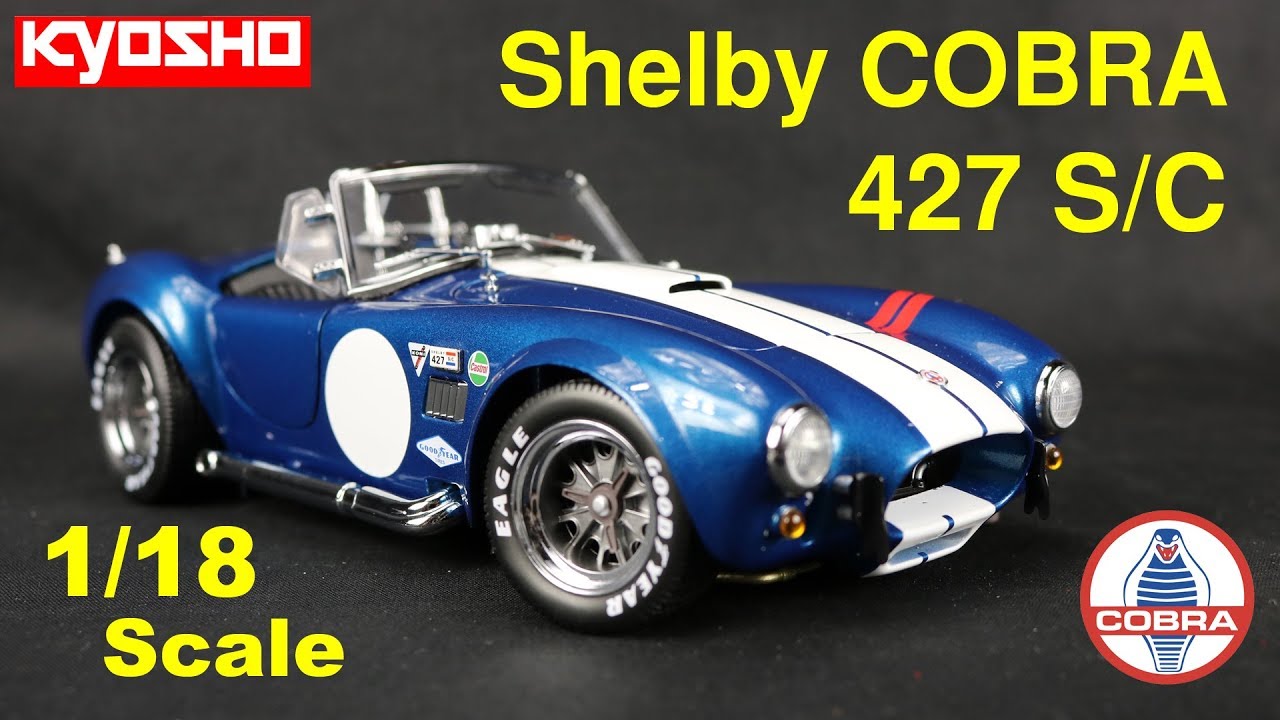Kyosho - 1/18 Shelby Cobra 427 S/C