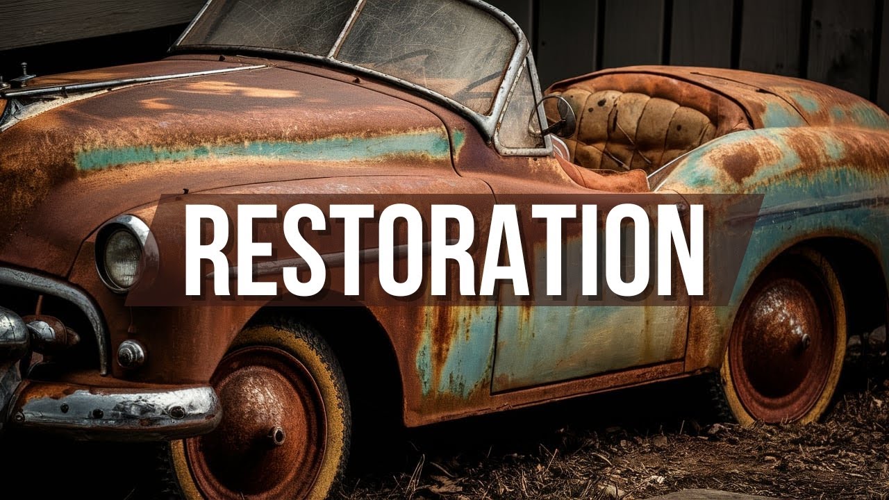 Restoring an Old Pedal Car with Chemistry | Full Restoration Project