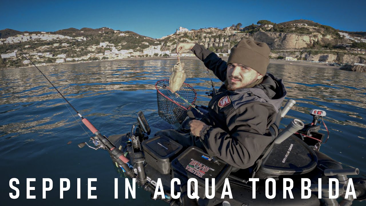 Eging Belly Boat - SEPPIE in ACQUA TORBIDA