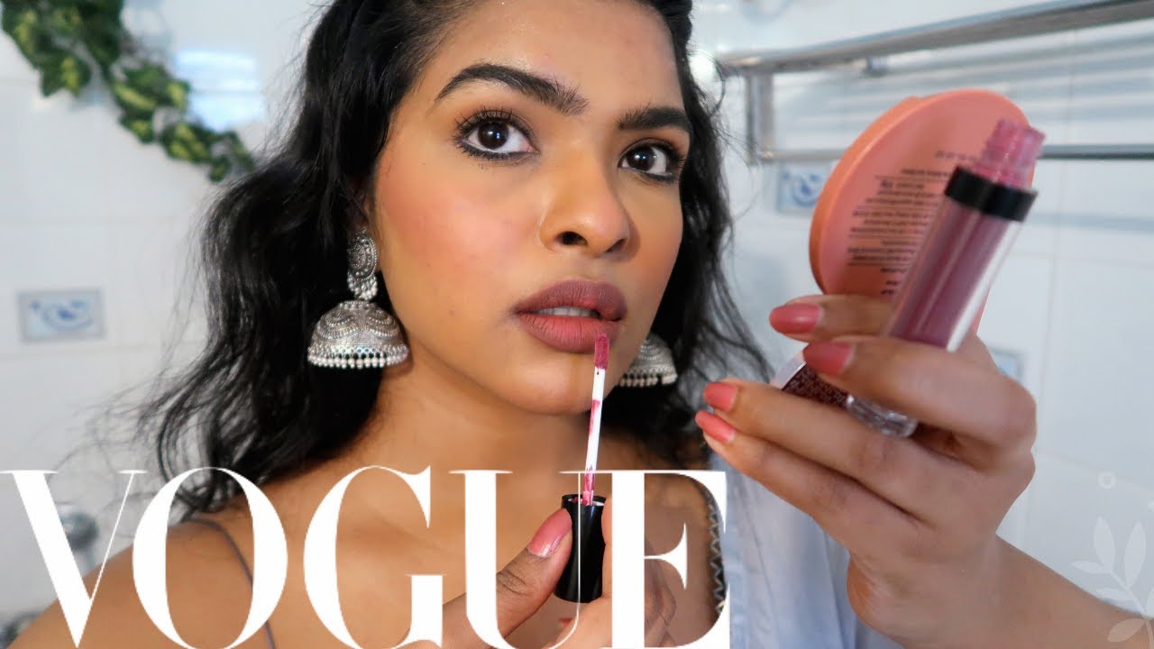pretending i'm in a VOGUE beauty secrets video | Indian Desi Glam Look | Shalini Mandal