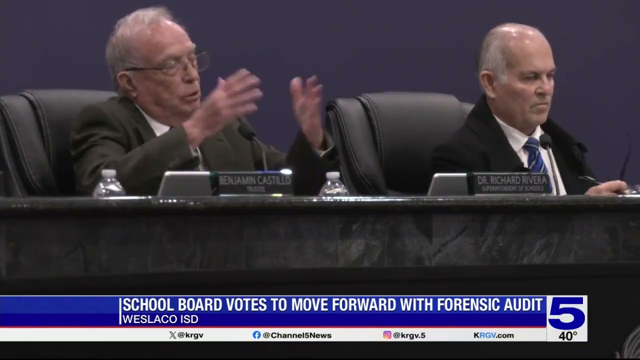 Weslaco ISD approves forensic audit following $14 million budget shortfall