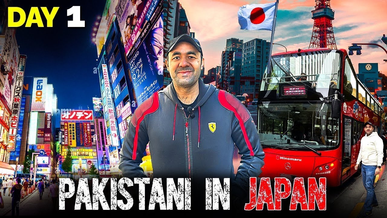 Pakistani Visitor's Adventure on Skyhop Bus | Ueno Park, Akihabara & Tokyo Tower