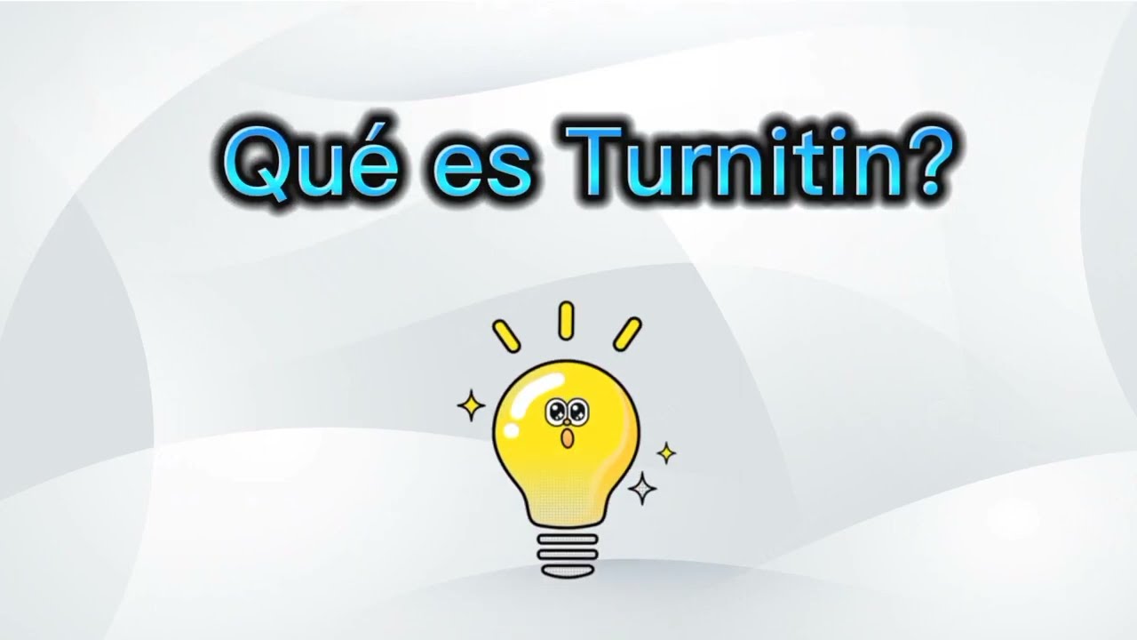¿Qué es  y cómo funciona Turnitin?
