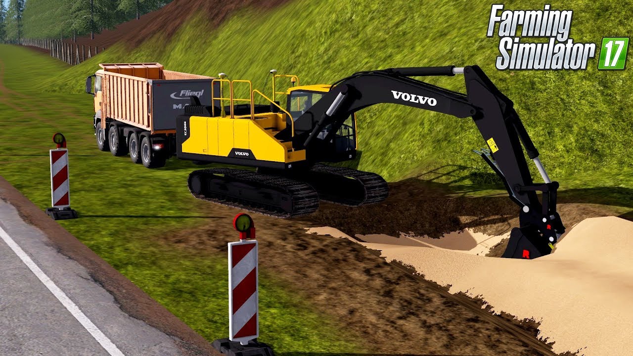 Farming Simulator 17 - Unser Mini Steinbruch in Autobahn N&auml;he von Bauhof Weber!