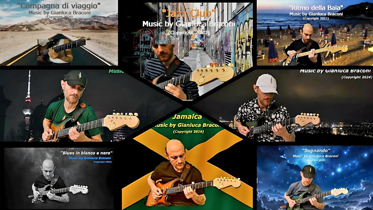 Instrumental Guitar Music &ndash; Trailer/Medley &ndash; Gianluca Braconi (Instrumental Songwriter)