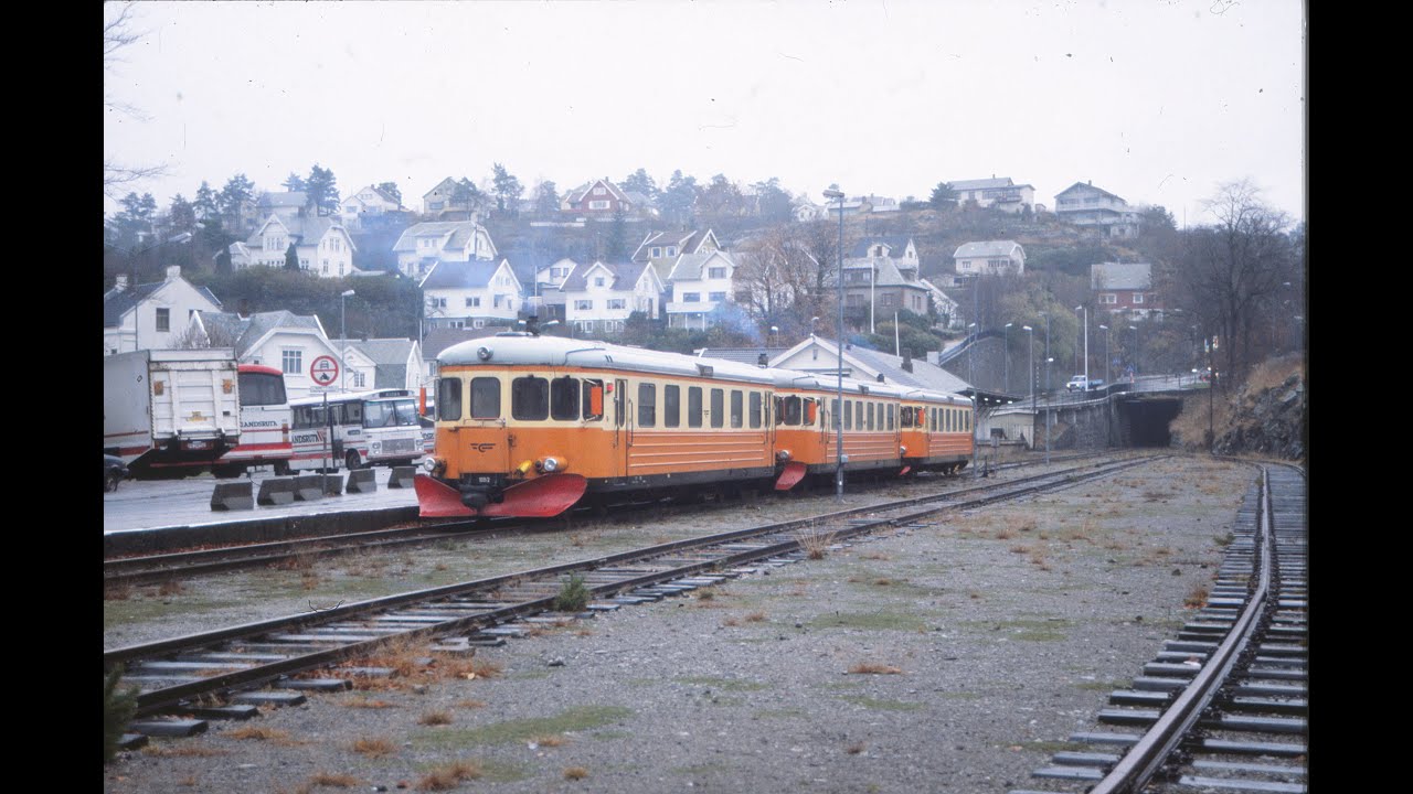 Flekkefjordbanen 16 11 1990.