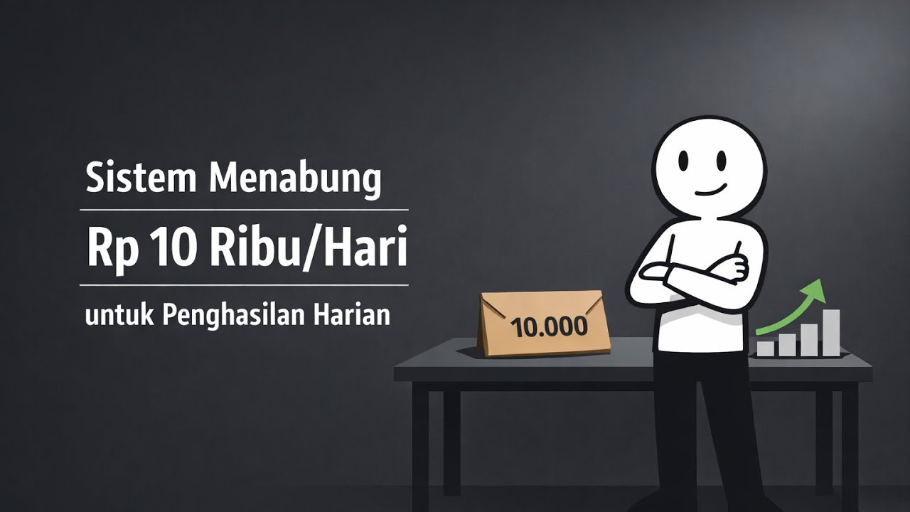 Rahasia Orang Bisa Nabung Meski Penghasilan Harian