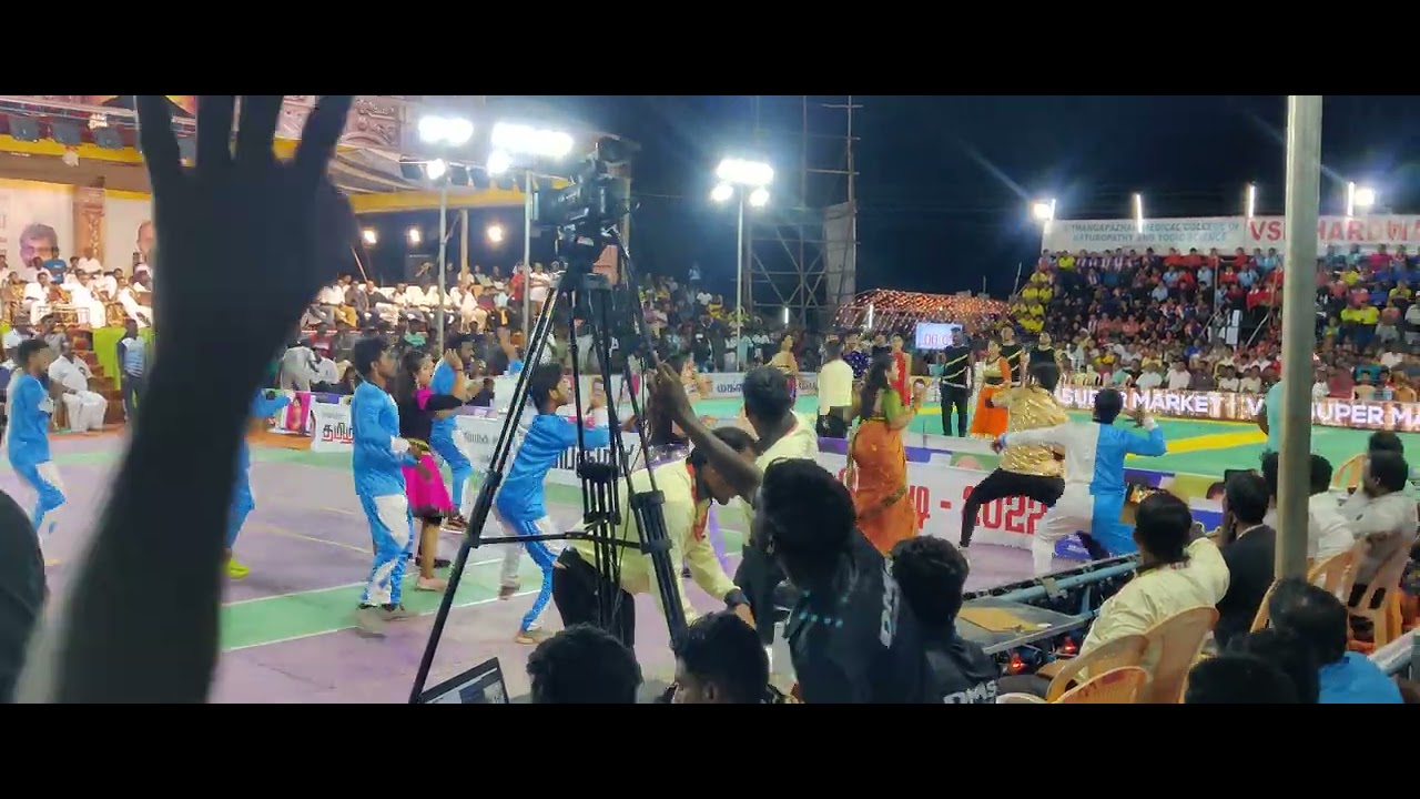 THISAYANVILAI Kabaddi Match Dance performance 💞 Kerala vs Tamilnadu 👌