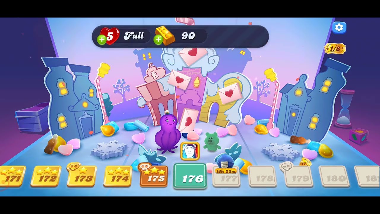 Candy Crush Soda Saga Levels 175 to 180