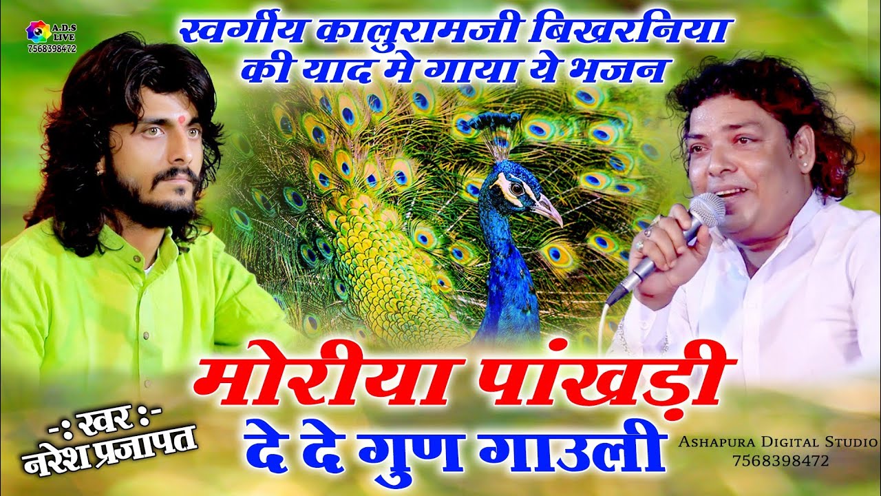 स्वर्गीय कालूदादा की याद में गाया उनका ये प्रसिद्ध भजन !! Moriya Pankhadali De De !! Naresh Prajapat