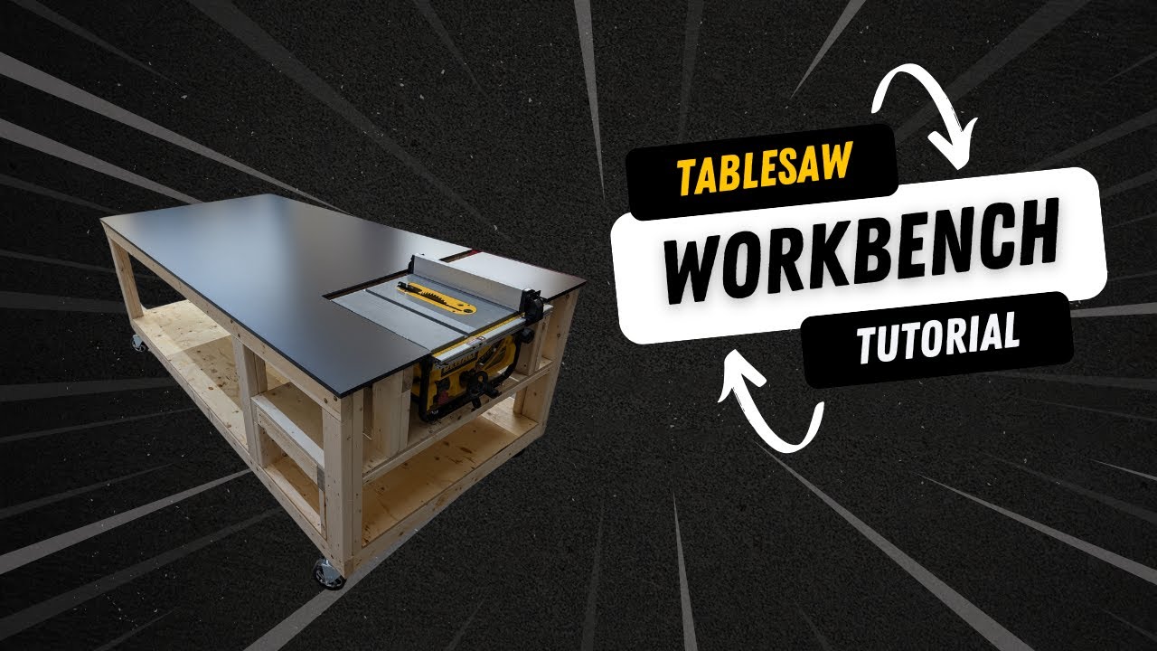 DIY Table Saw Workbench — Cheap, Strong, and Easy to Build!