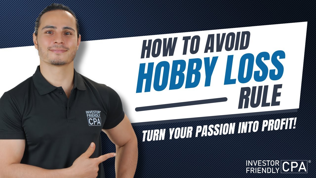 Avoid the Hobby Loss Rule: Turn Your Passion into Profit